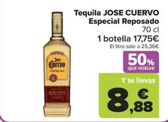 Oferta de Jose Cuervo - Tequila Especial Reposado por 17,75€ en Carrefour Market