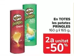 Oferta de Pringles - En Totes Les Patates en Carrefour Market