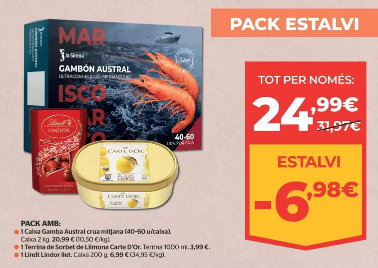 Oferta de Austral - Pack Amb por 24,99€ en La Sirena