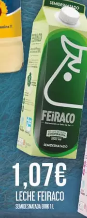 Oferta de Feiraco - Leche por 1,07€ en Claudio