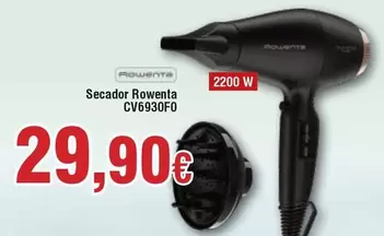 Oferta de Rowenta - Secador Cv6930f0 por 29,9€ en Froiz