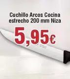 Oferta de Arcos - Cuchillo Cocina Estrecho por 5,95€ en Froiz