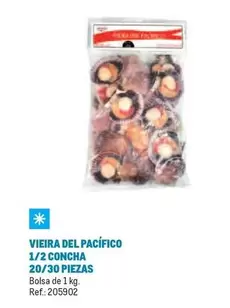 Oferta de Vieira Del Pacifico 1/2 Concha 20/30 Piezas en Makro