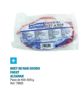 Oferta de Altamar - Buey De Mar Cocido Fa027 en Makro