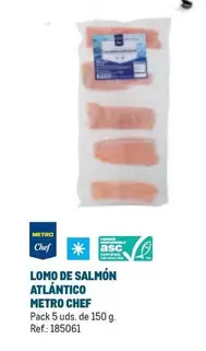 Oferta de Chef - Metro  - Lomo De Salmón Alástico en Makro