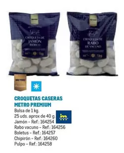 Oferta de Premium - Metro  - Croquetas Caseras en Makro