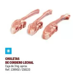 Oferta de Chuletas De Cordero Lechal en Makro