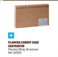 Oferta de San - Plancha Carrot Cake en Makro