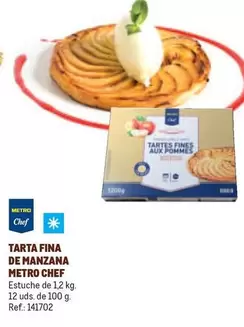 Oferta de Chef - Metro  - Tarta Fina De Manzana en Makro