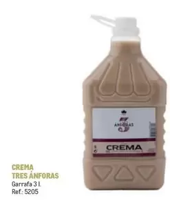 Oferta de Tres Anforas - Crema en Makro