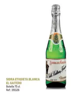 Oferta de El Gaitero - Sidra Etiqueta Blanca en Makro