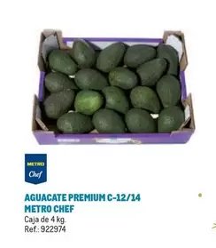 Oferta de Chef - Metro  - Aguacates Premium C-12/14 en Makro