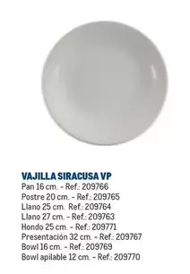 Oferta de Pan - Vajilla Siracusa Vp en Makro