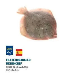 Oferta de Metro Chef - Filete Rodaballo en Makro