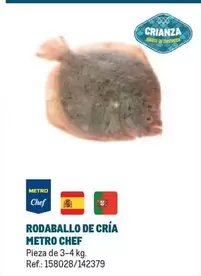 Oferta de Metro Chef - Rodaballo De Cría en Makro