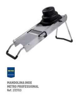 Oferta de Metro Professional - Mandolina Inox en Makro