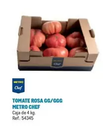 Oferta de Chef - Metro  - Tomate Rosa Gg/ Ggg en Makro