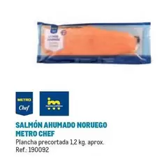 Oferta de Chef - Metro  - Salmón Ahumado Noruego en Makro