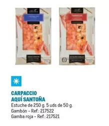 Oferta de Carpaccio Aqui Santona en Makro