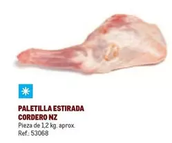 Oferta de Paletilla Estirada Cordero Nz en Makro