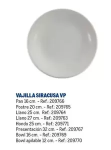 Oferta de Pan - Vajilla Siracusa Vp en Makro