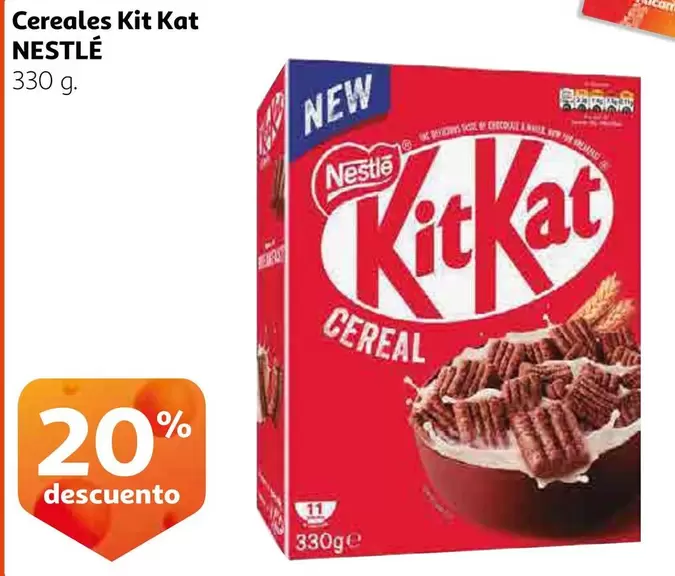 Oferta de Nestlé - Cereales Kit Kat en Alcampo