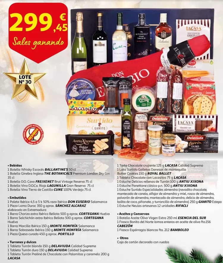 Oferta de La Caja por 299,45€ en Alcampo