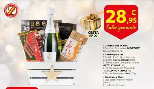 Oferta de Blanc de Blancs - Cesta N° 27 por 28,95€ en Alcampo