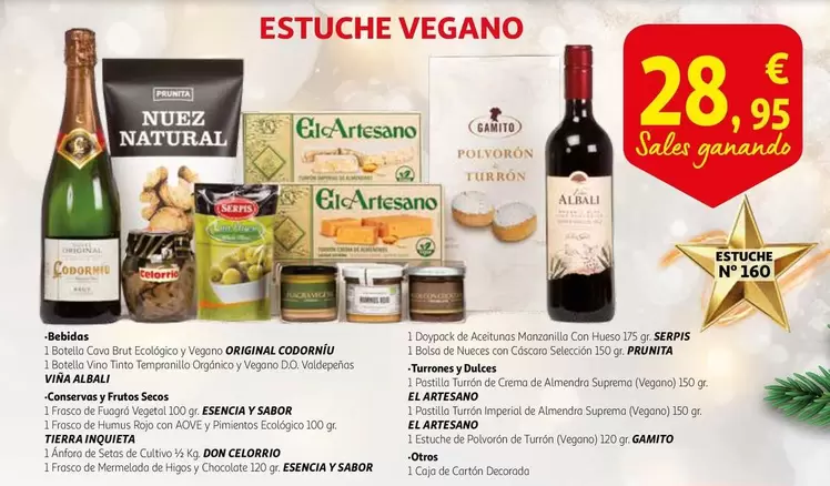 Oferta de Celorrio - Estuche Vegano por 28,95€ en Alcampo