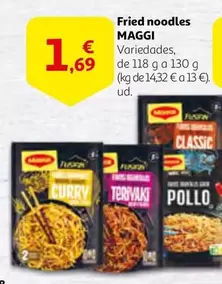 Oferta de Maggi - Fried Noodles por 1,69€ en Alcampo