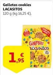 Oferta de Lacasitos - Galletas Cookies por 1,95€ en Alcampo