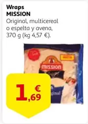 Oferta de Mission - Wraps por 1,69€ en Alcampo