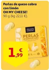 Oferta de My - Perlas De Queso Cabra Con Limón por 1,99€ en Alcampo