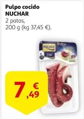 Oferta de Pulpo -  Cocido por 7,49€ en Alcampo