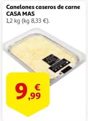 Oferta de Casa Mas - Canelones Caseros De Carne por 9,99€ en Alcampo