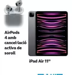 Oferta de Apple - AirPods 4 Amb Cancel·lació Activa De Soroll en Movistar