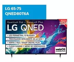 Oferta de LG - 65-75 QNED80T6A en Movistar