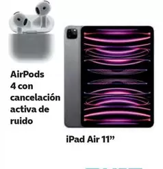 Oferta de Apple - AirPods 4 Con Cancelación Activa De Ruido  en Movistar