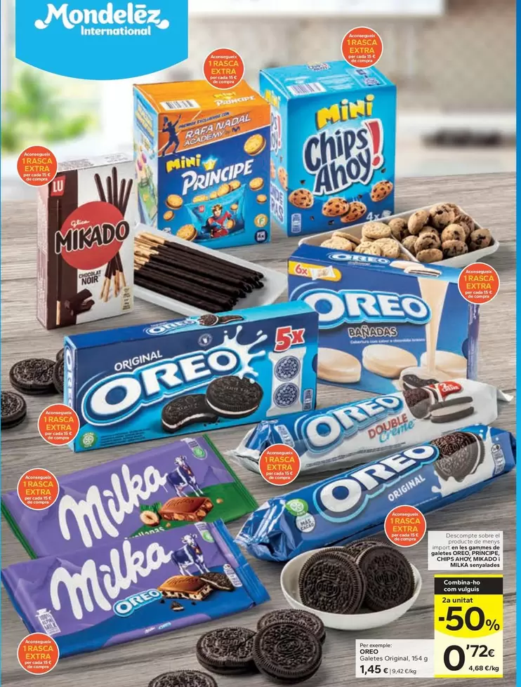 Oferta de Oreo - Galetes Original  por 1,45€ en Caprabo