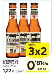 Oferta de Ladrón De Manzanas - Sidra  por 1,22€ en Caprabo