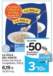 Oferta de La Gula Del Norte - Gulas Del Norte Congelades por 6,19€ en Caprabo