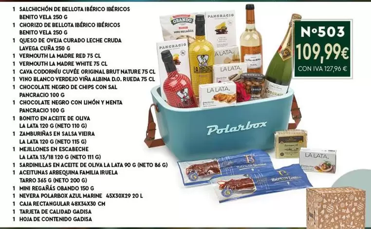 Oferta de Bellota - Salchichon De  Iberico por 109,99€ en Gadis