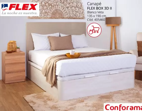 Oferta de Flex - Canapé en Conforama