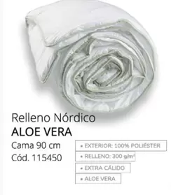 Oferta de Aloe Vera - Relleno Nordico en Conforama