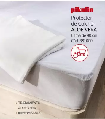 Oferta de Pikolin - Protector De Colchon Aloe Vera en Conforama