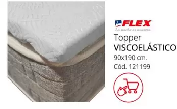 Oferta de Flex Topper Viscoelástico en Conforama