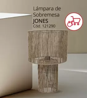 Oferta de Lampara De Sobremesa Jones en Conforama