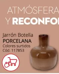 Oferta de Porcelanosa - Jarrón Botella en Conforama