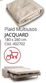 Oferta de Jacquard - Plaid Multiusos en Conforama