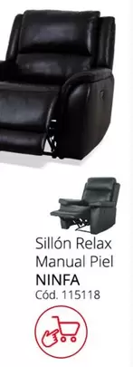 Oferta de Relax - Sillon  Manual Piel en Conforama